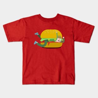 Burger Food Kids T-Shirt